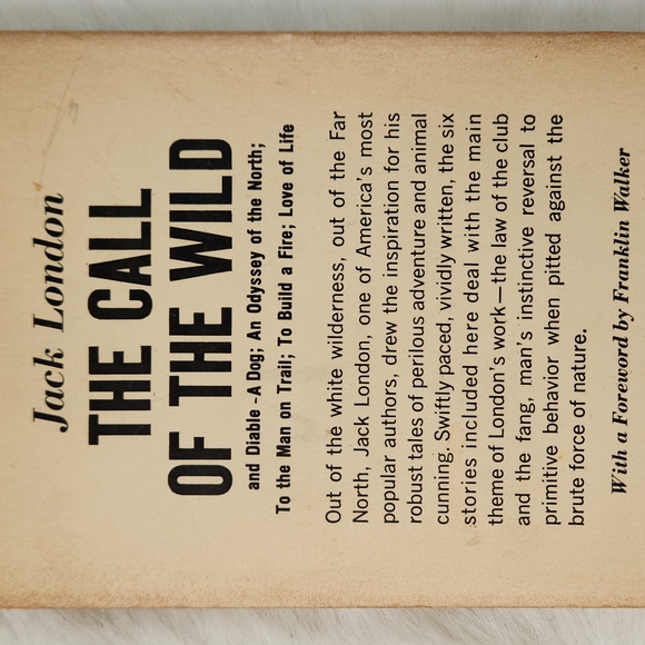Jack London: The Call of the Wild And Selected Stories 1962 Signet paperback - Picture 8 of 11